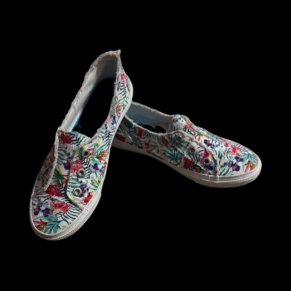 Blowfish Women's Floral Sneakers 8 - Picture 1 of 6